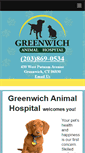 Mobile Screenshot of greenwichanimalhospital.com